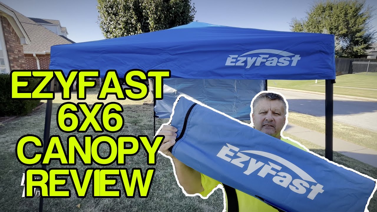 EZYFAST 6X6 Canopy Setup - Watch This Before Buying