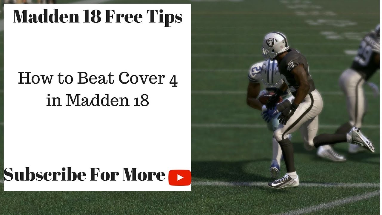 Madden 18 Tips - How to Beat Cover 4 in Madden 18