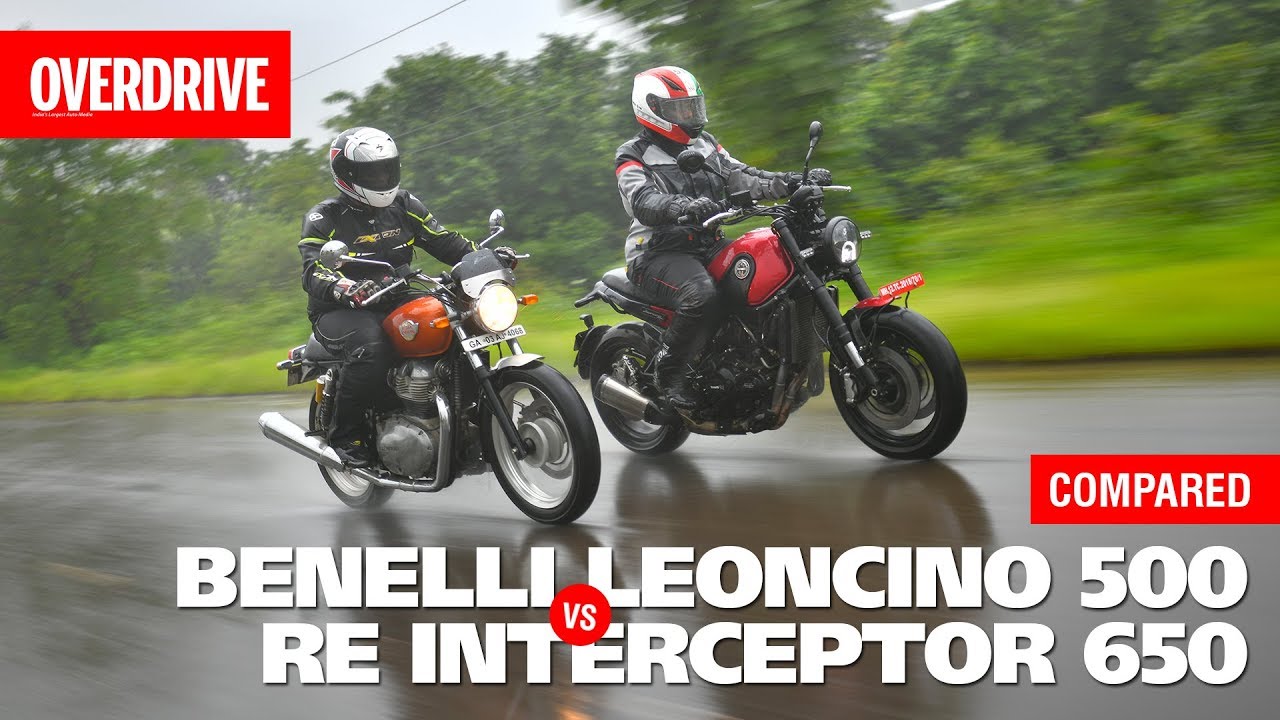 Benelli Leoncino 500 vs Royal Enfield Interceptor 650 | Comparison Test | OVERDRIVE