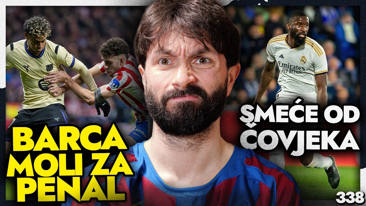 Barcelona ispala zbog nedovoljno PENALA | Rudiger je DRLOG | The Offside 338