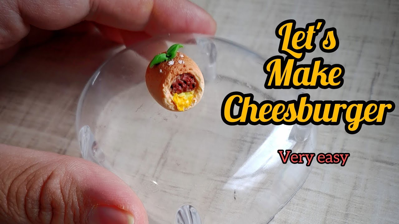 Let's make cheeseburger,very soon and easy