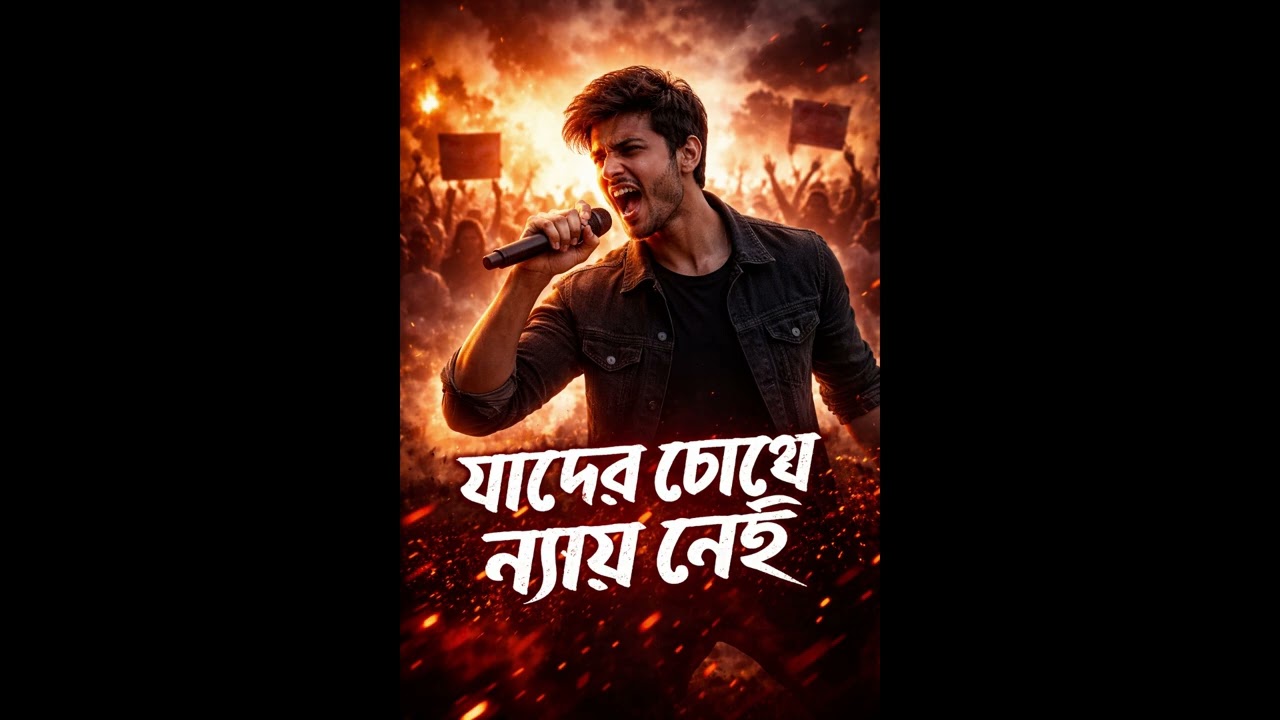 যাদের চোখে ন্যায় নেই | Bengali Protest Song | Social Awareness & Justice