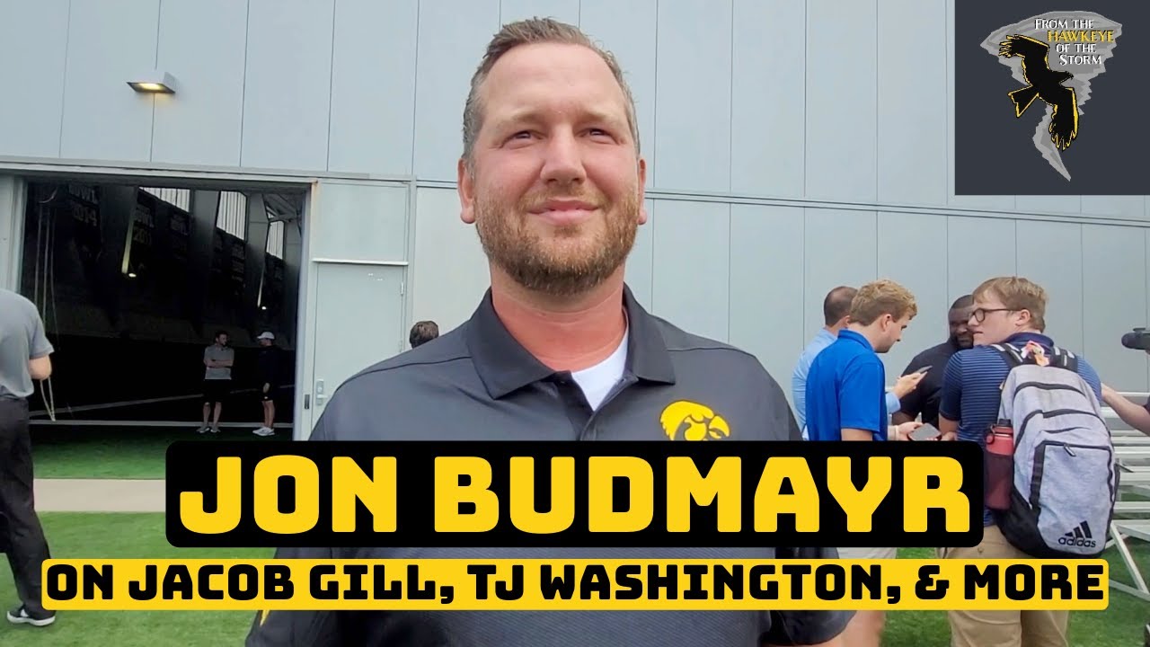 EXCLUSIVE: Iowa Football WR coach Jon Budmayr one-on-one | JACOB GILL, ANSWERING CRITICS, & MORE