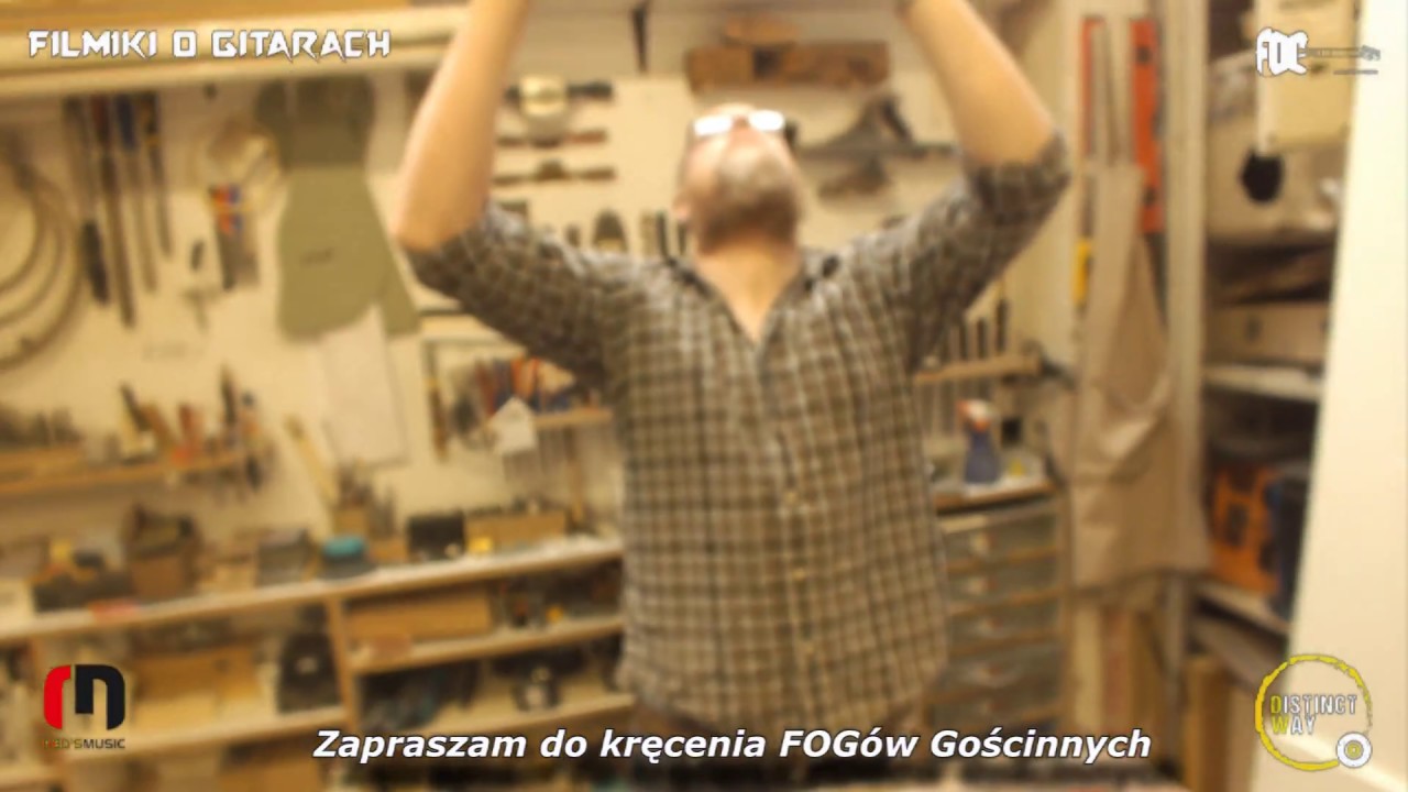 Siodełko gitarowe - jak się je robi - FOG & Dogiel Guitars