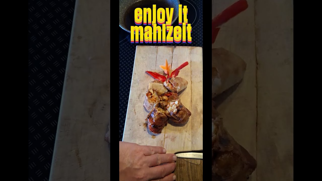 Frühlingsrollen My Way – Knusprig & Würzig  Spring Rolls My Way – Crispy & Savory