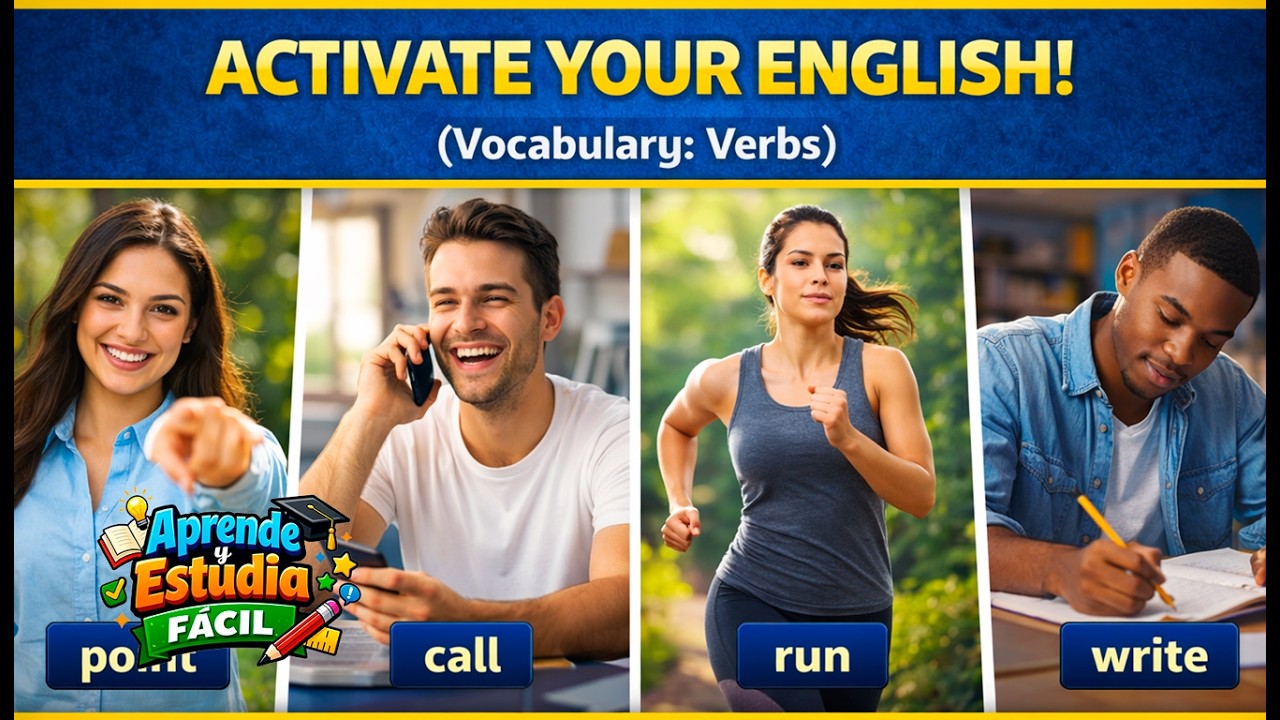 Activate Your English Vocabulary: Verbs  | Activa tu Inglés. Historias
