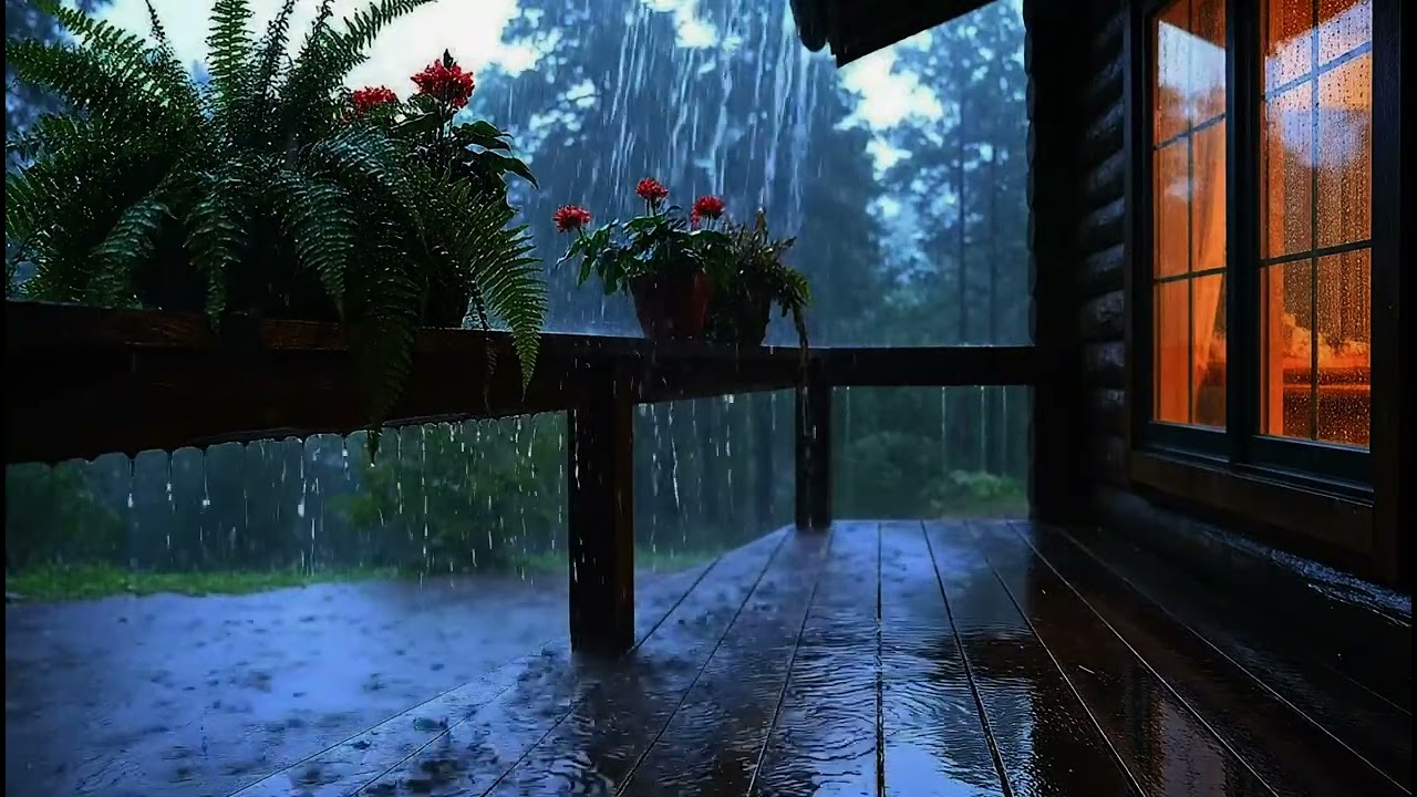 🌧️ Soothing Rainfall ASMR for Deep Relaxation