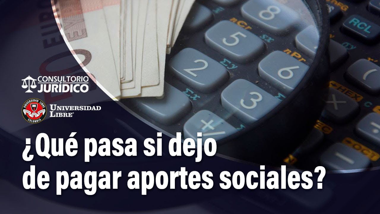 Soy trabajador independiente ¿Qué pasa si dejo de pagar los aportes? | El Tiempo