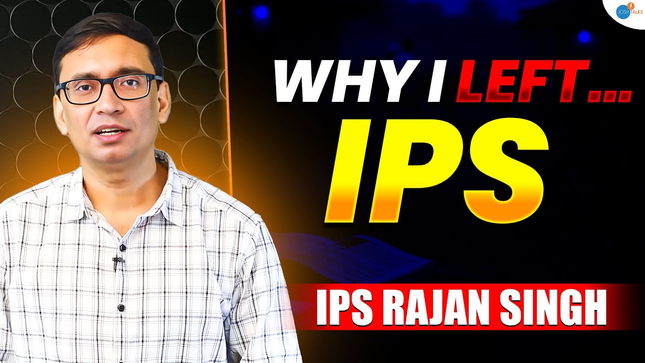 This Is What Exposure Teaches You About Success | IPS Rajan Singh | Josh Talks