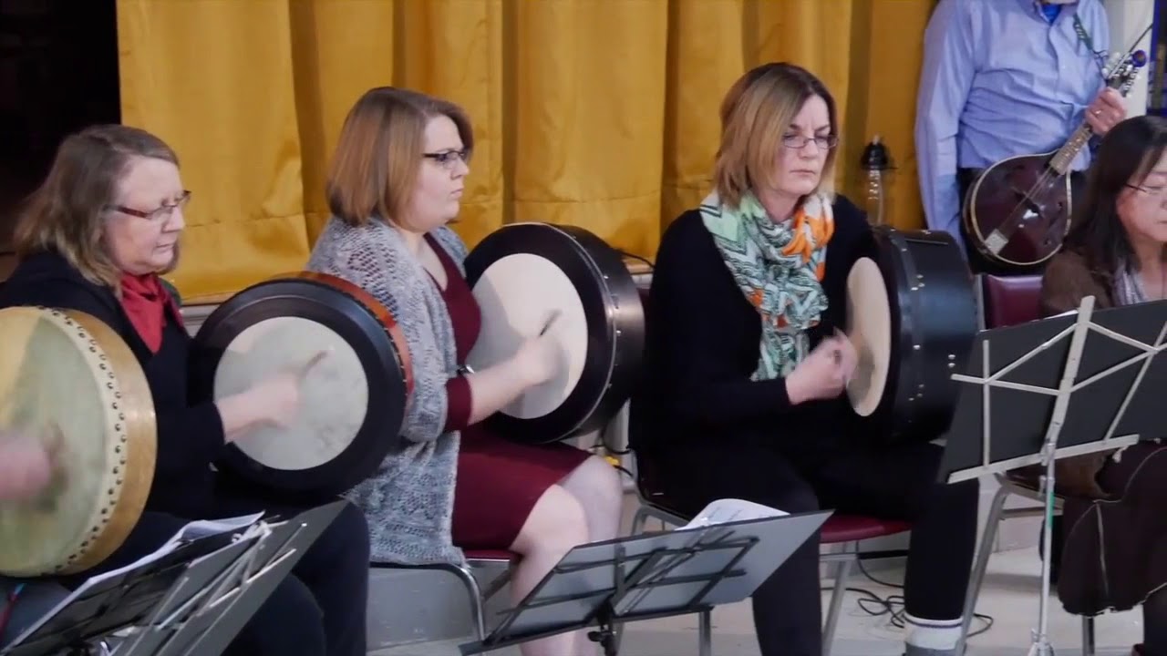 Intermediate Bodhran class with Donna-Marie Sullivan