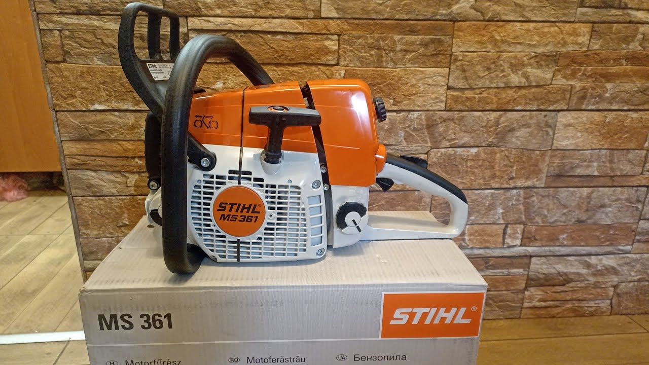 Stihl MS 361 Unboxing. A legenda.
