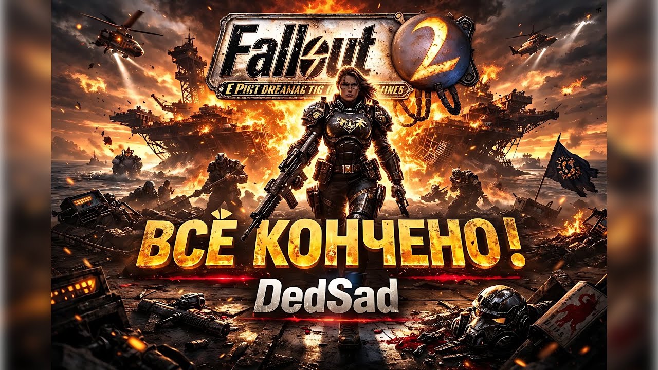 Апокалиптик стрим #11 \ Fallout 2 \ ФИНАЛ! \ DedSad