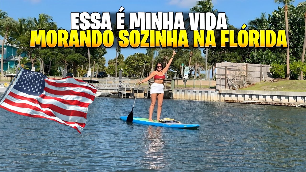 A REALIDADE DE VIVER SOZINHA NA FLÓRIDA  — MEU DIA A DIA POR AQUI