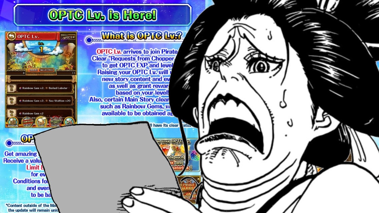 we need to talk about this new OPTC 