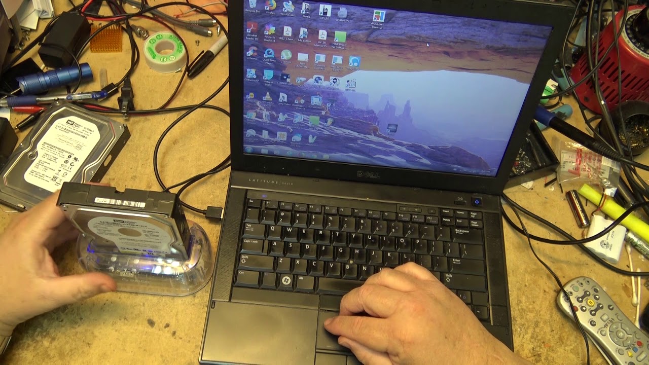 How to format a non standard hard drive salvaged from a cable box to work on your pc