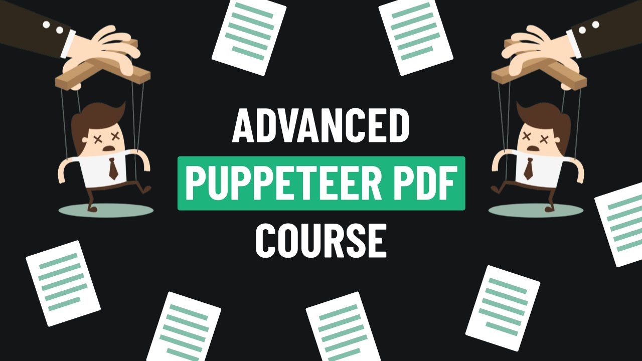 Advanced PDF Generation with Puppeteer (Node.js Tutorial)