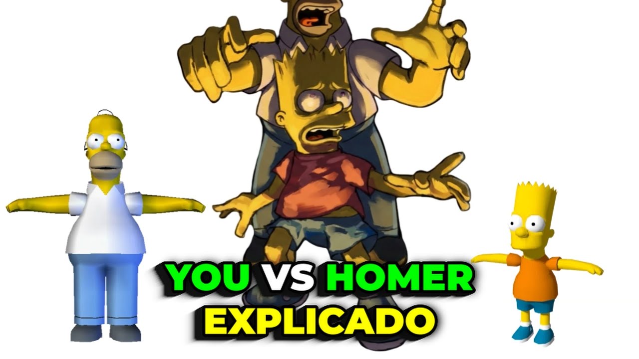 YOU VS HOMER 😨 Cuando HOMERO SIMPSON se volvió TERROR | EXPLICADO