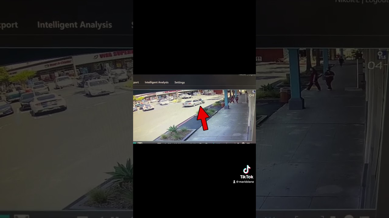 Caught on Camera! Pedestrian v. Vehicle Collision Injury Inside Parking Lot!