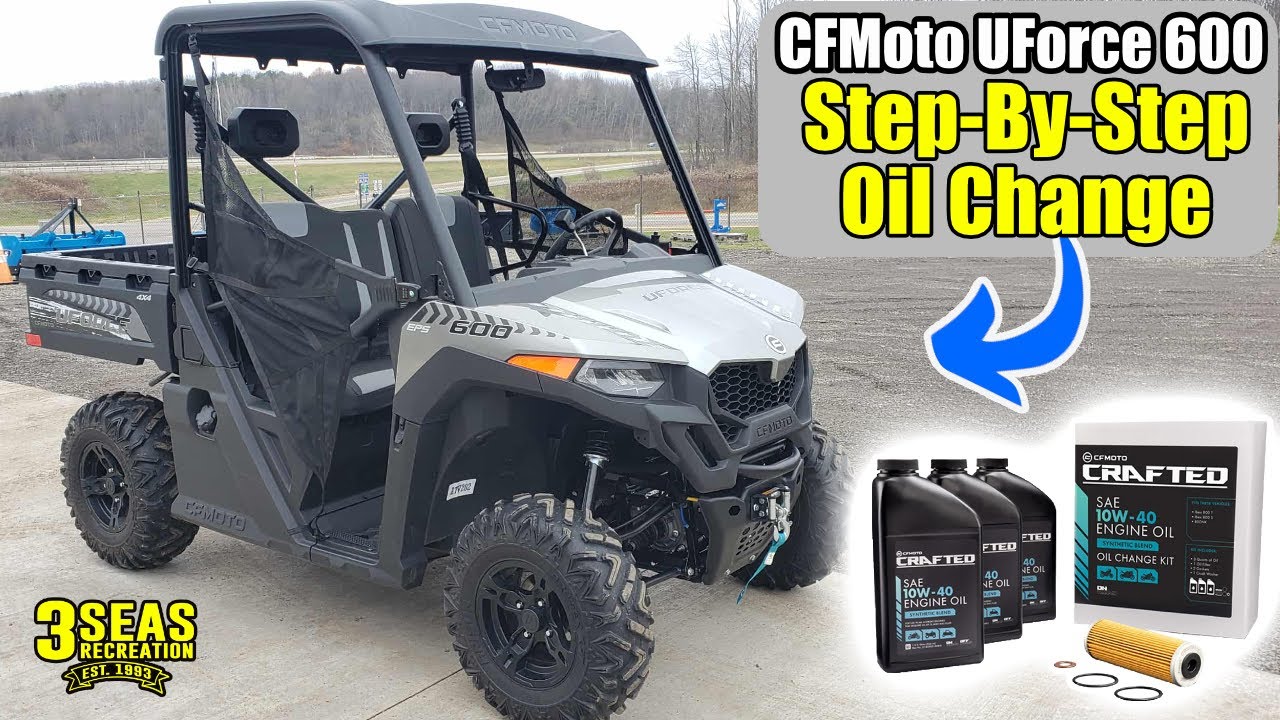 CFMoto UForce 600 Oil Change | Step-By-Step Guide