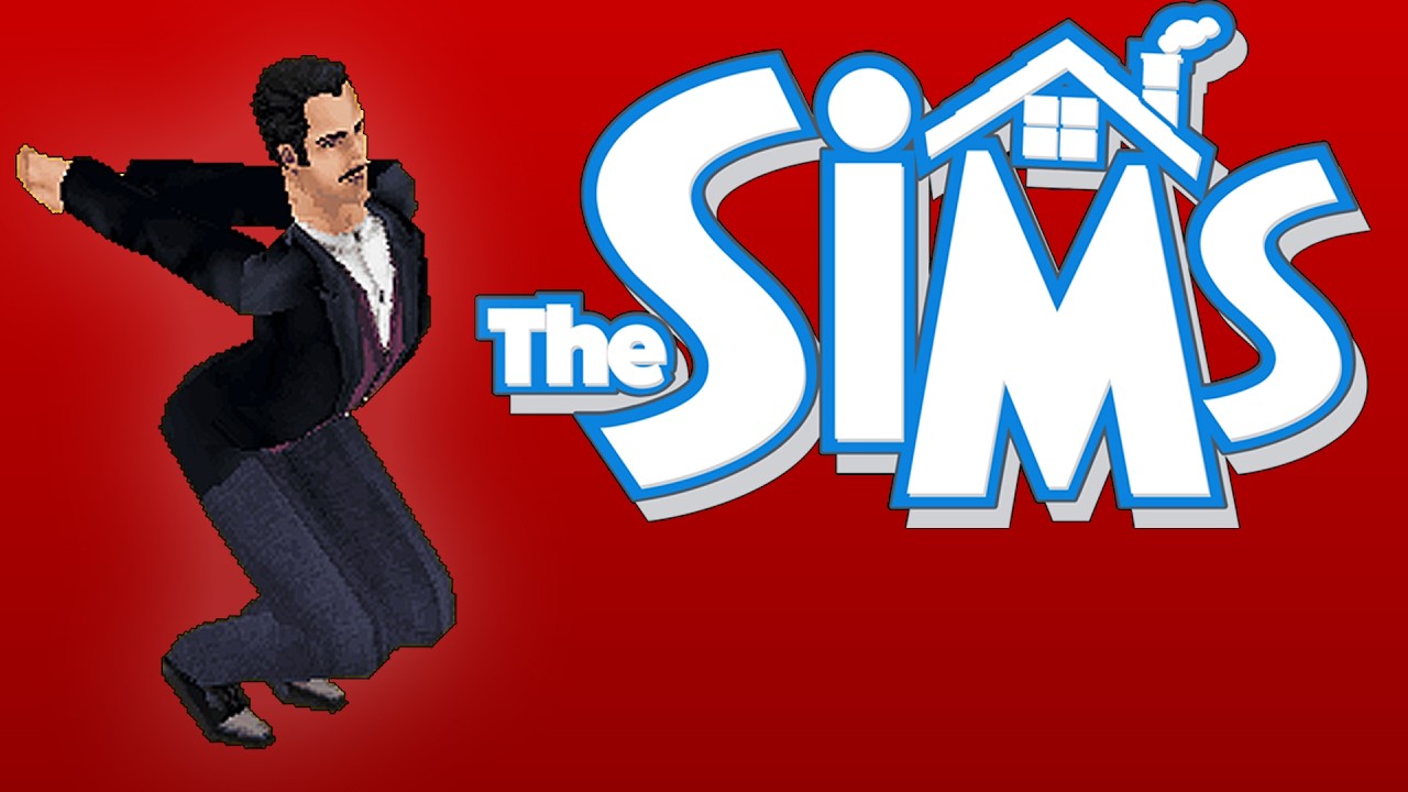 Играю в предрелизную версию The Sims 1.