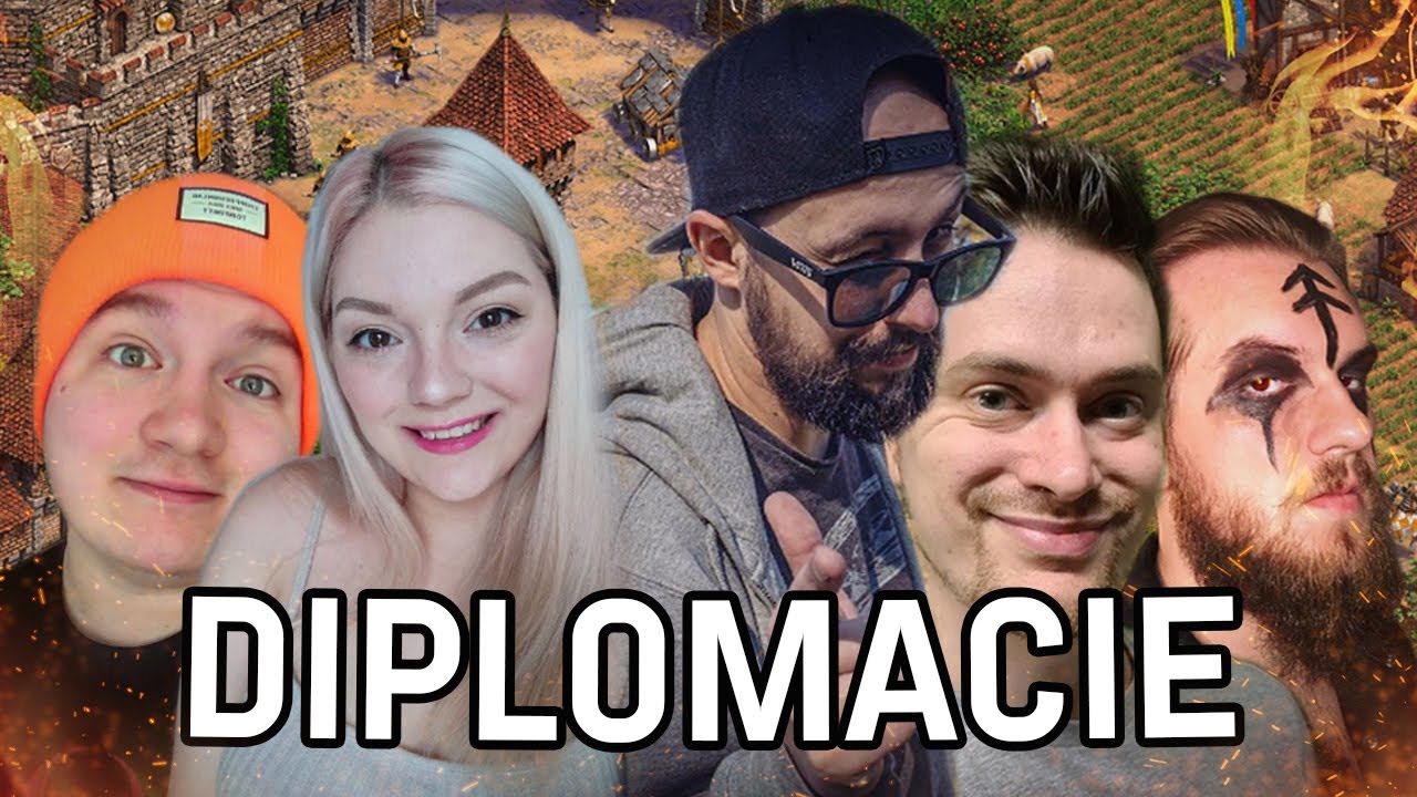 Zrada za zradou!!! | AoE2 Diplomacy w/ @Herdyn @OdetteD @JoranTheViking @Patrikturi