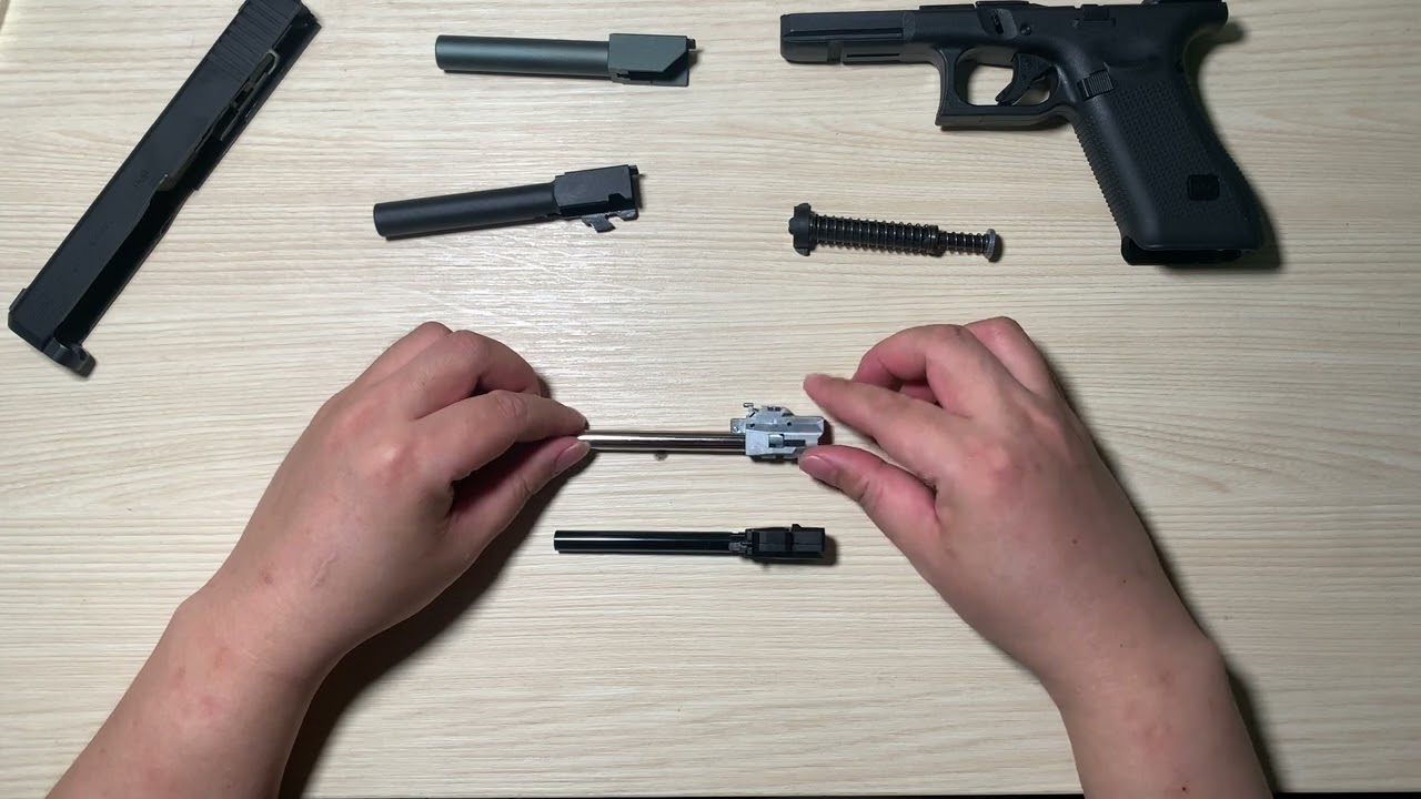 VFC GLOCK G17 GEN5 upgrade Unicorn Airsoft HOP-UP 安太座 inner barrel 愛嚕管 and new barrel 不疊管 固定式外管