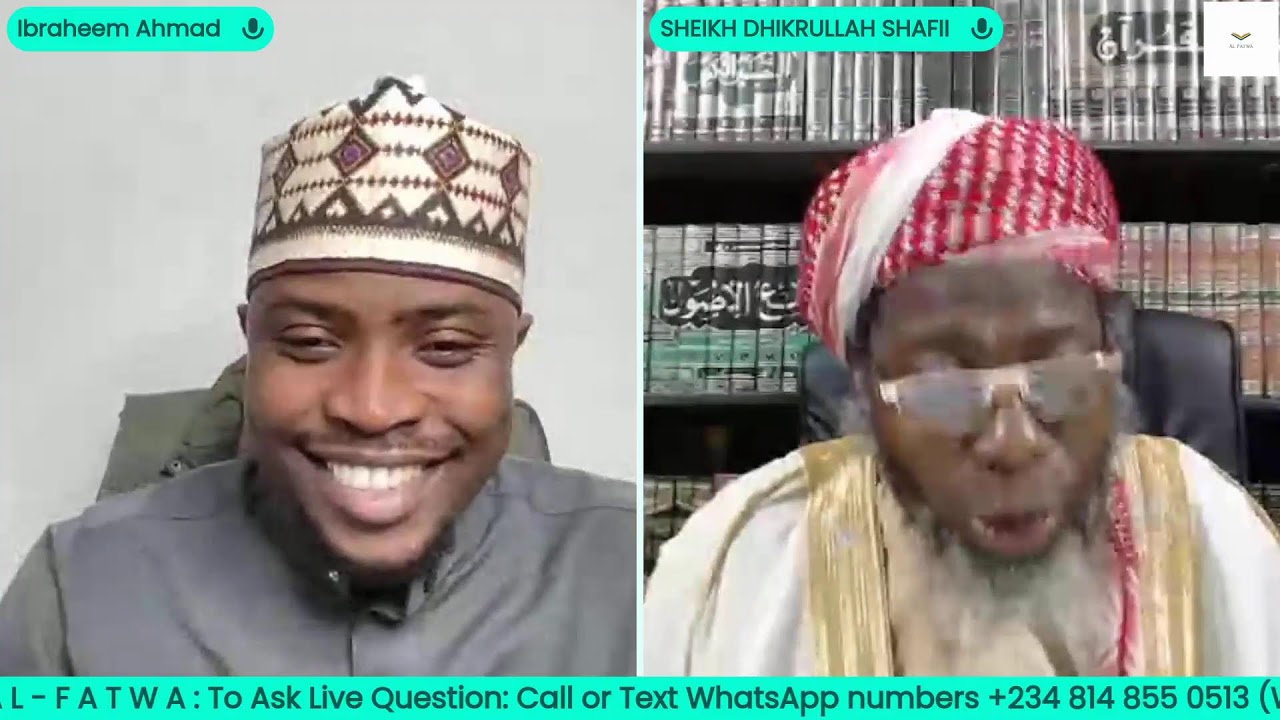 Al-Fatwa with Sheikh Live (Episode 92 Full) Mufti:Sheikh Dhikrullahi Shafii Moderator: Uztadh Ibrahe