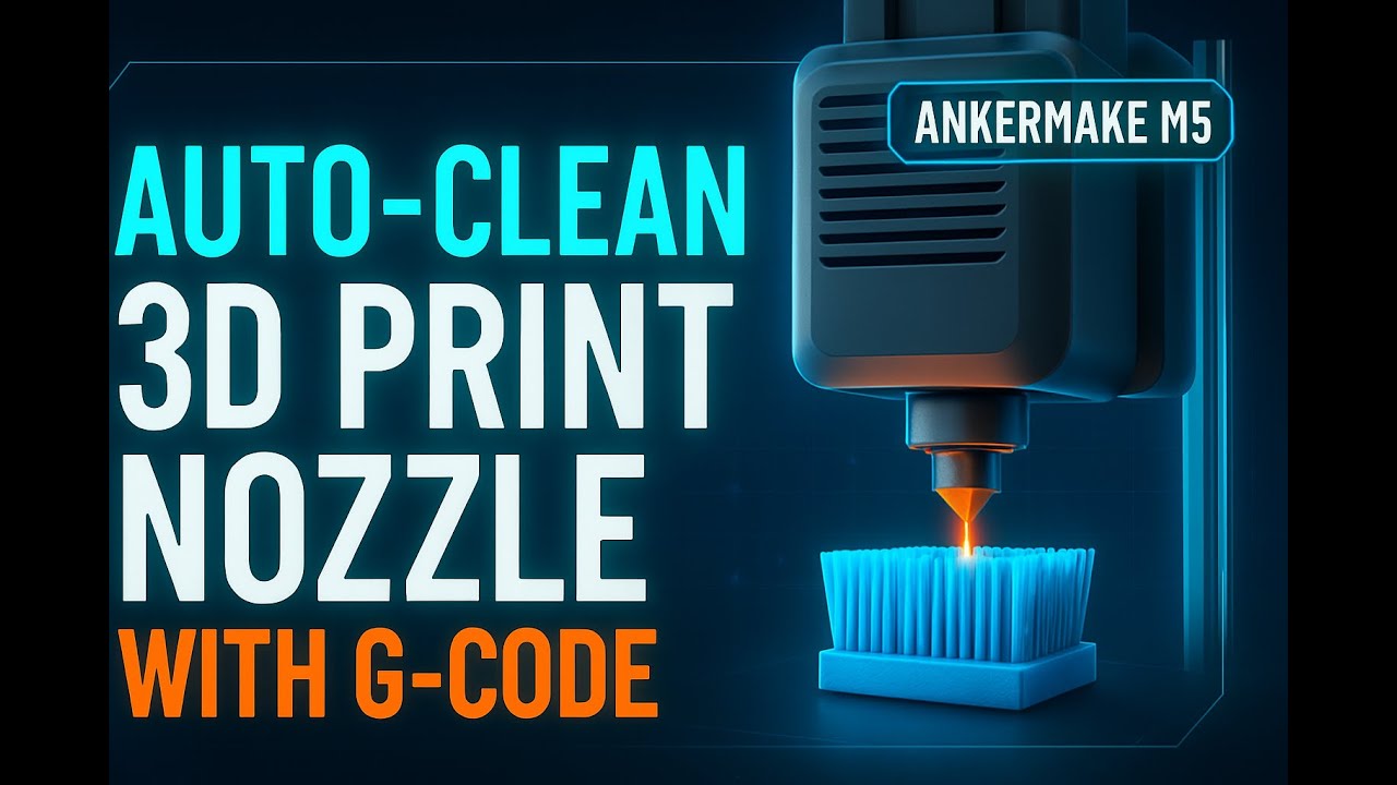 How I Made My 3D Printer Clean Itself With G-code!