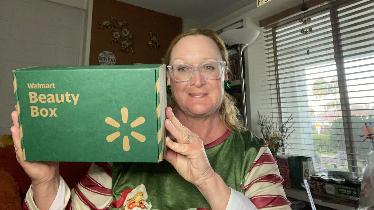 Winter Walmart Beauty Box.   Cold-weather beauty edit.   Beauty staples for wiinter.