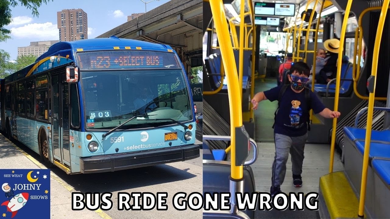 Johny's MTA Bus Ride To New NYC Harry Potter Store Bus Ride Gone Wrong Lego Store