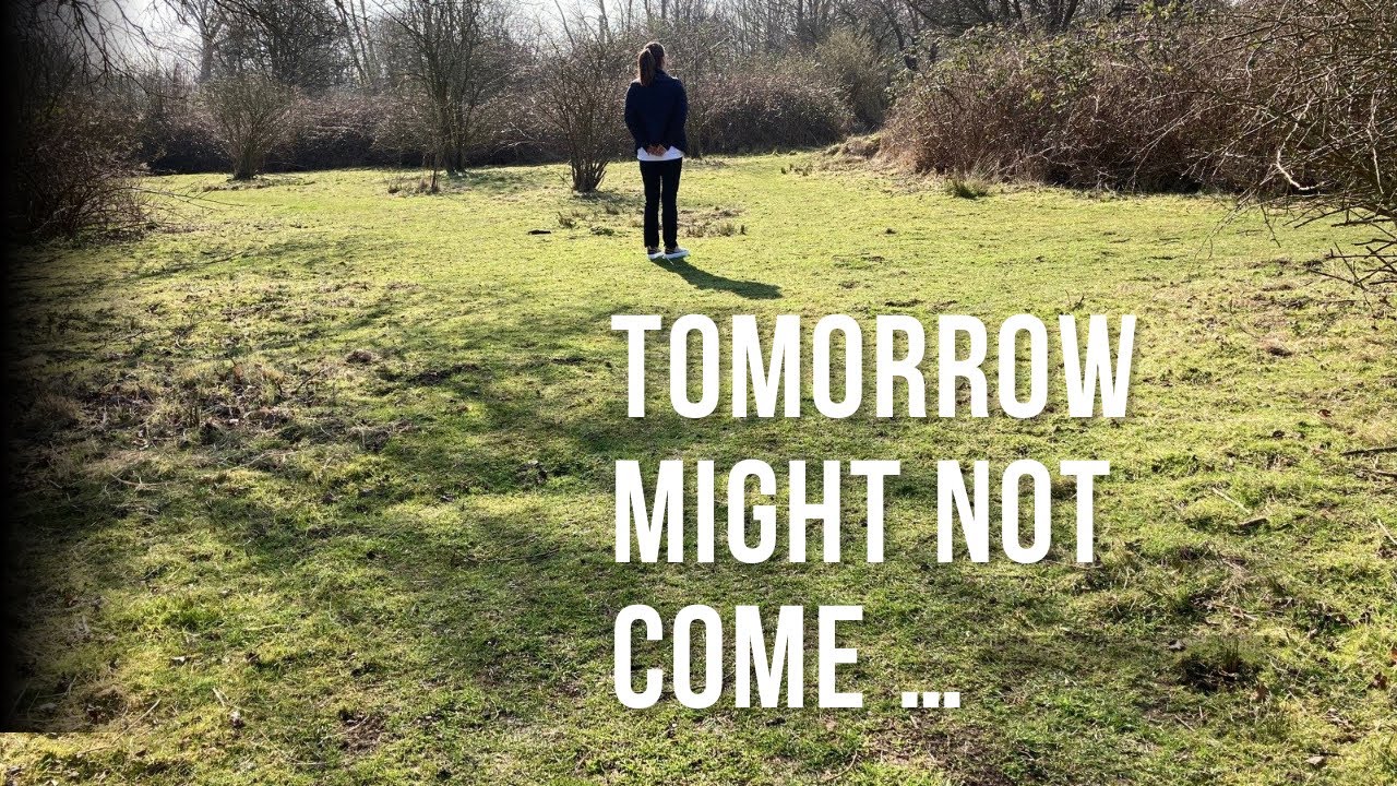 To use time wisely 🌻 Tomorrow isn’t promised. 