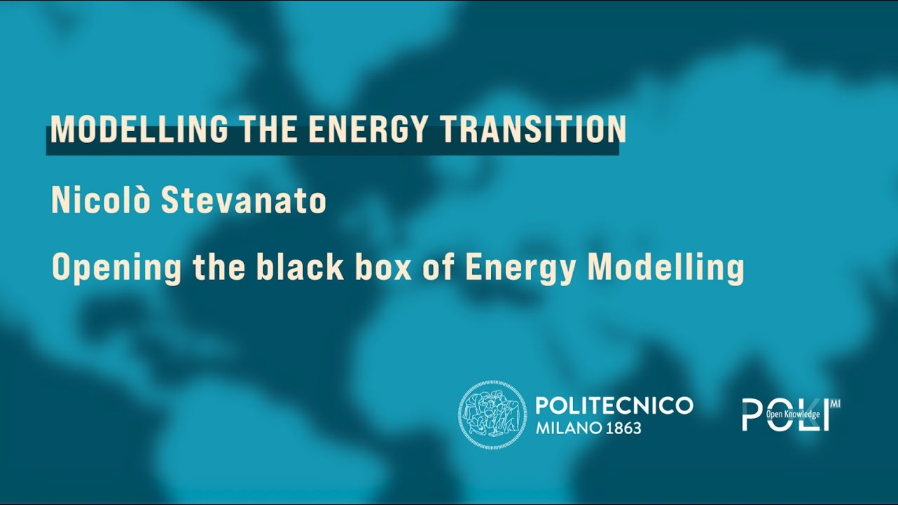 Opening the black box of energy modelling (Stevanato)