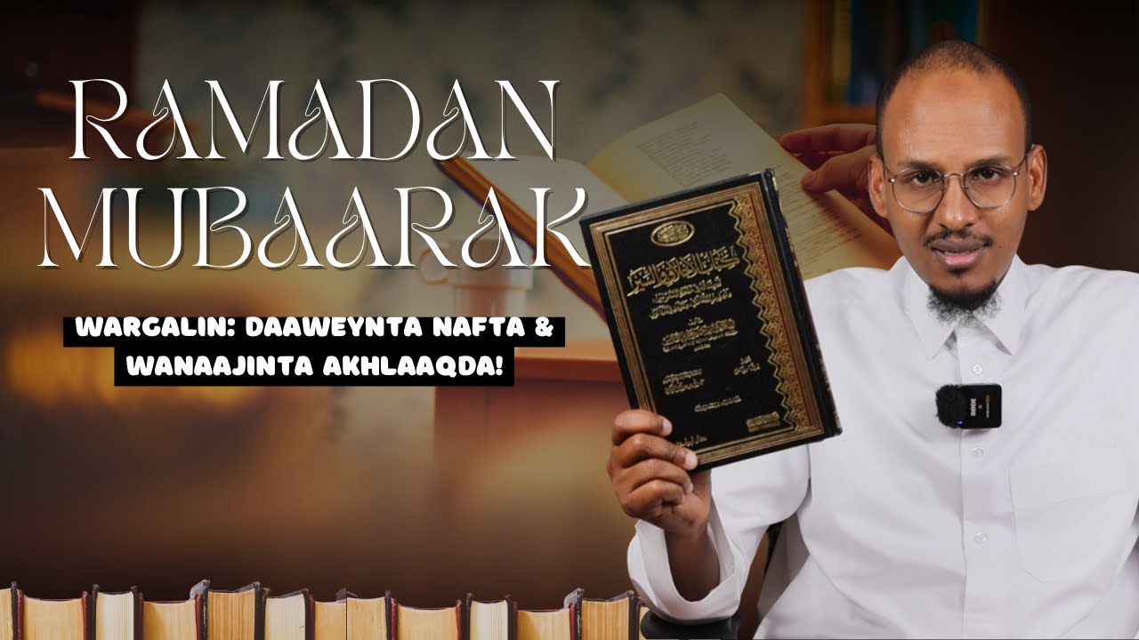 Ramadaan mubaarak! Cudurdaar iyo wargalin!