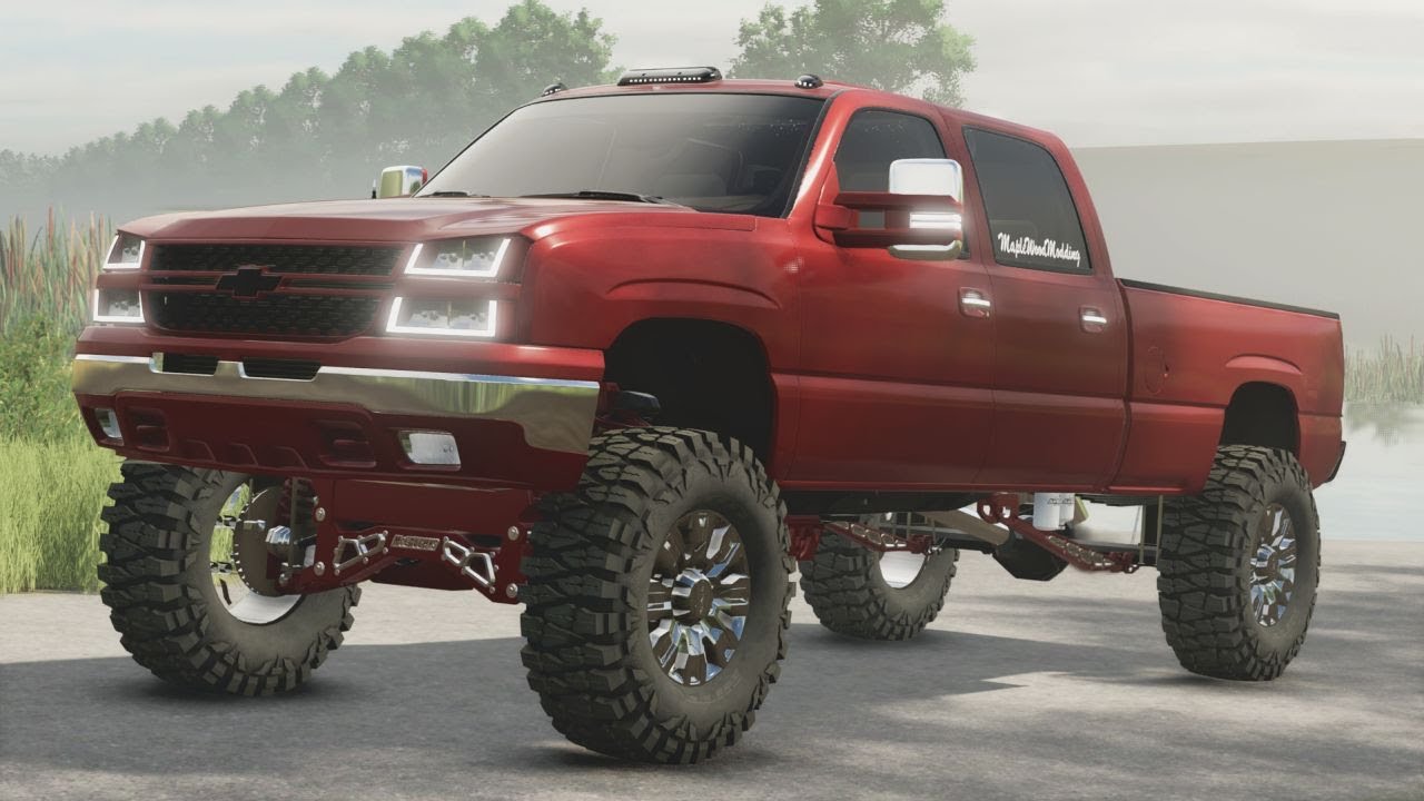 2006 Chevy 2500 LBZ - FS25 Mods | Fully Loaded Pickup with Premium Interior
