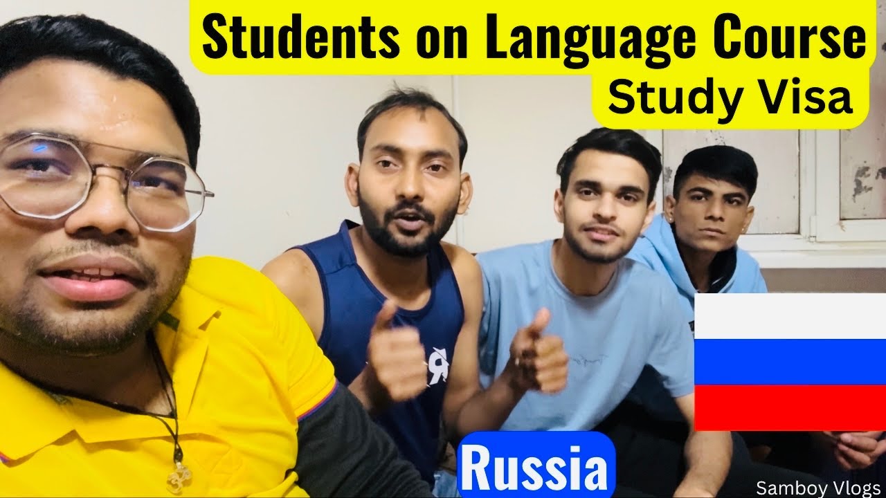 Students on Language Course Study Visa for Russia 🇷🇺
