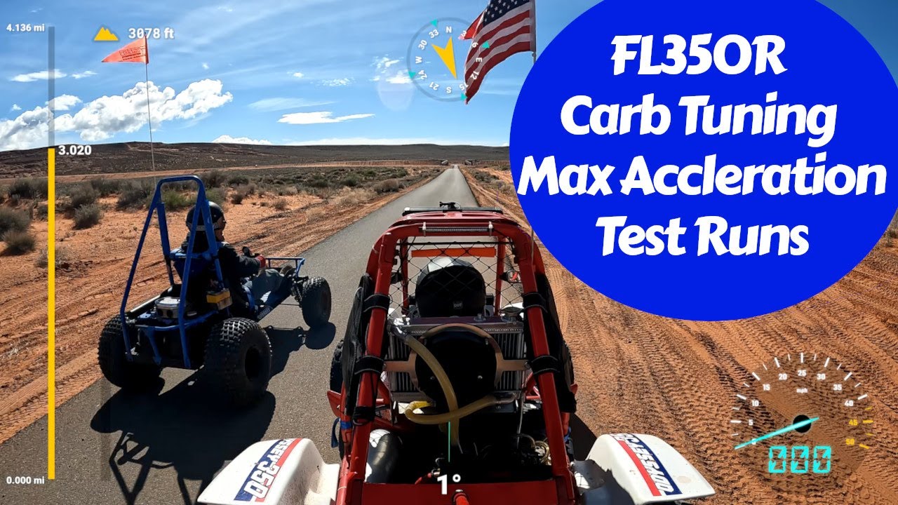 FL350R Max Acceleration Run @ Honda Odyssey & Pilot Rally 2024