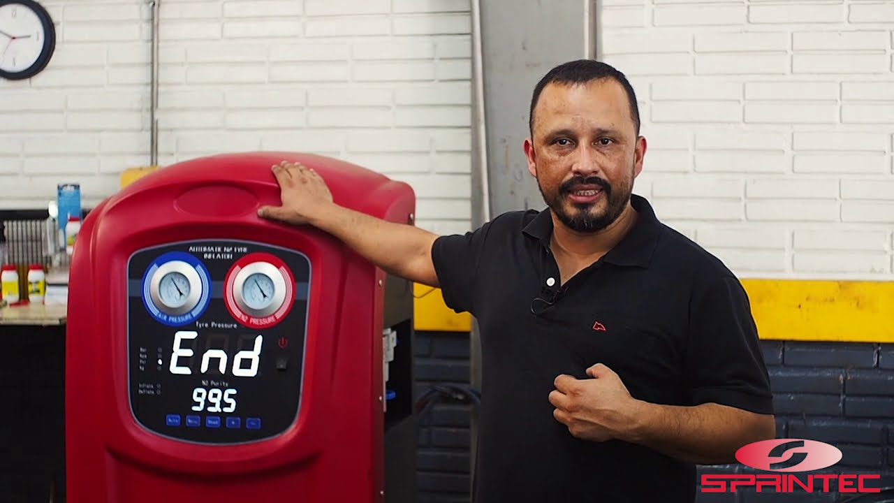 NOVIDADE: MÁQUINA DE INFLAR PNEUS COM NITROGÊNIO X730!