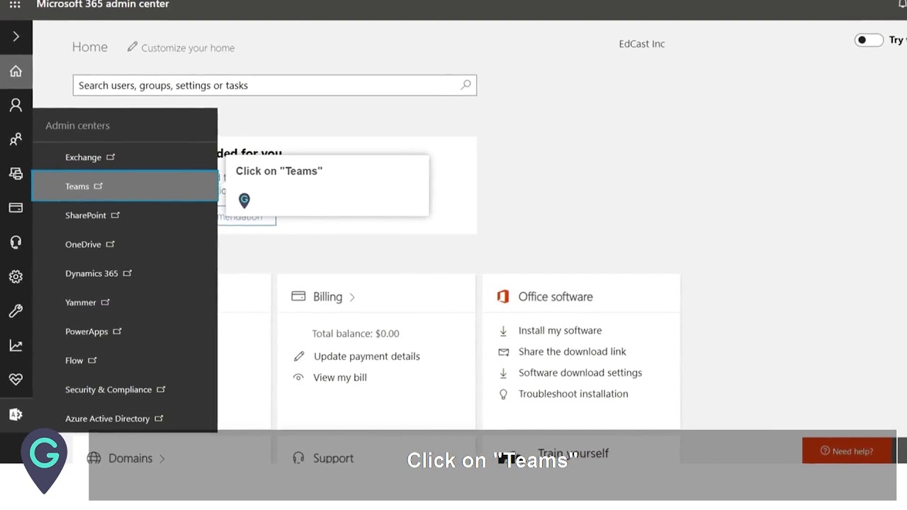 How to enable or disable email integration in Microsoft Teams Admin #Office365