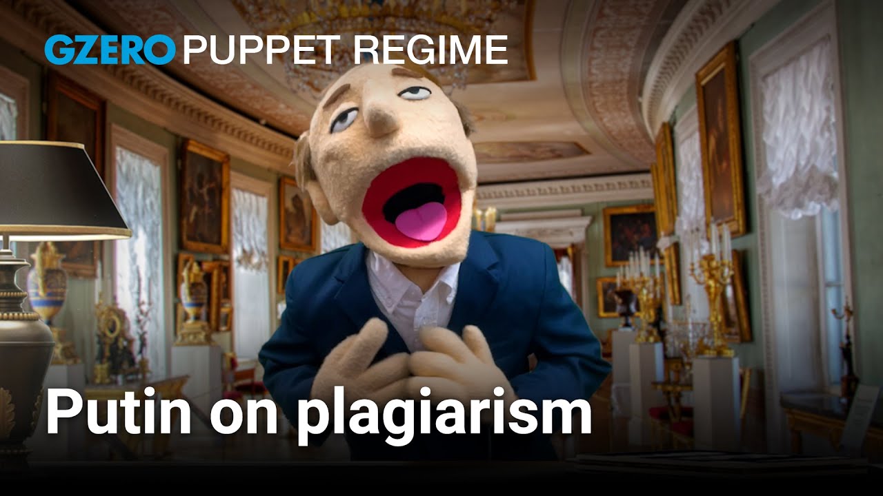 Putin on plagiarism | PUPPET REGIME