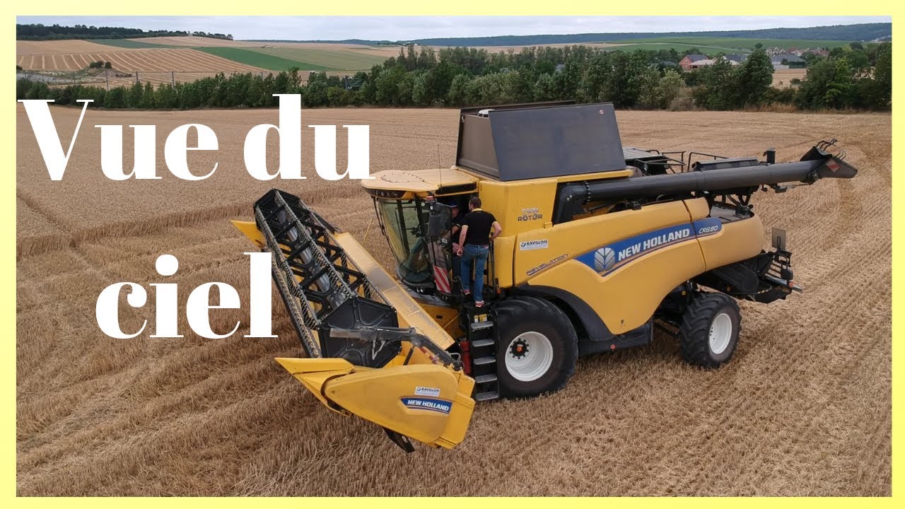 Moissonneuse - New Holland cr8  Revelation | France