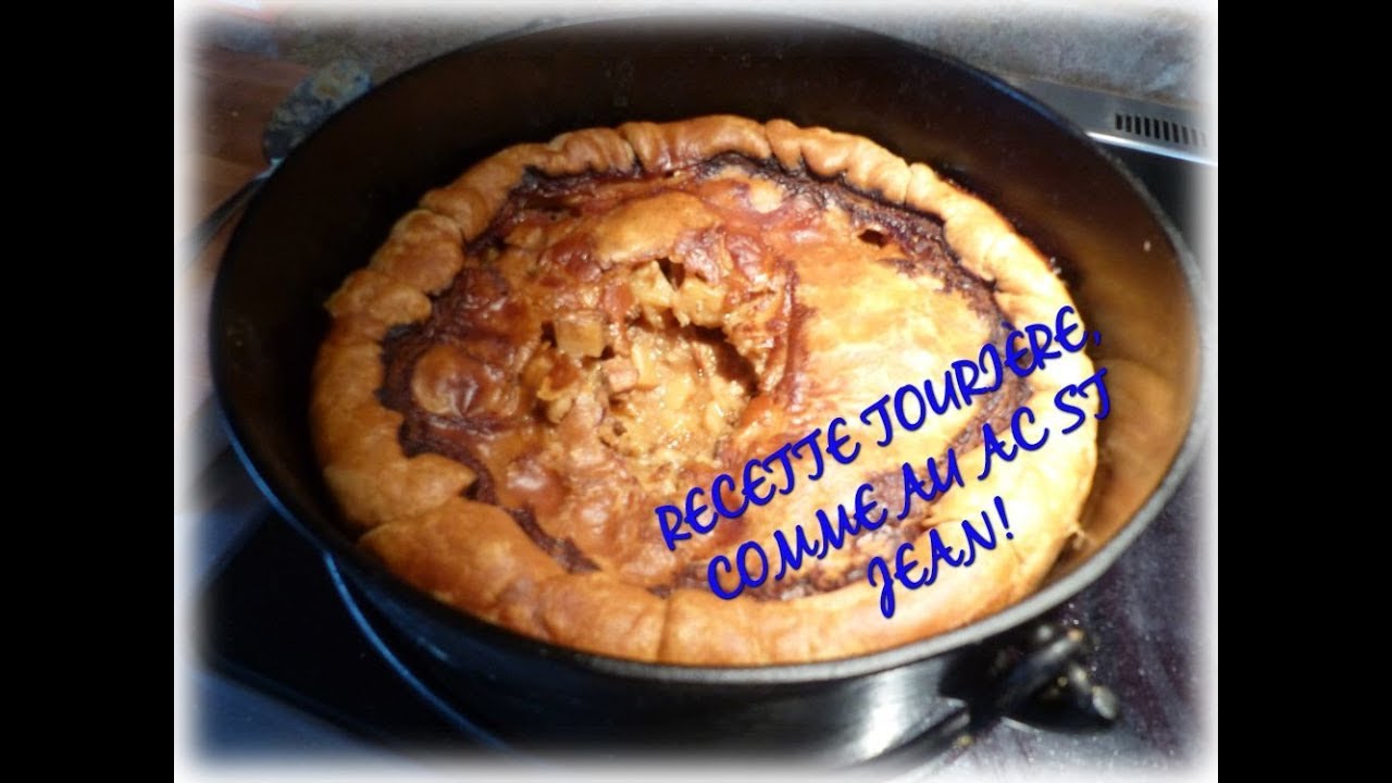 UNE BONNE TOURTIÈRE COMME AU LAC ST JEAN! 19 MARS 2018
