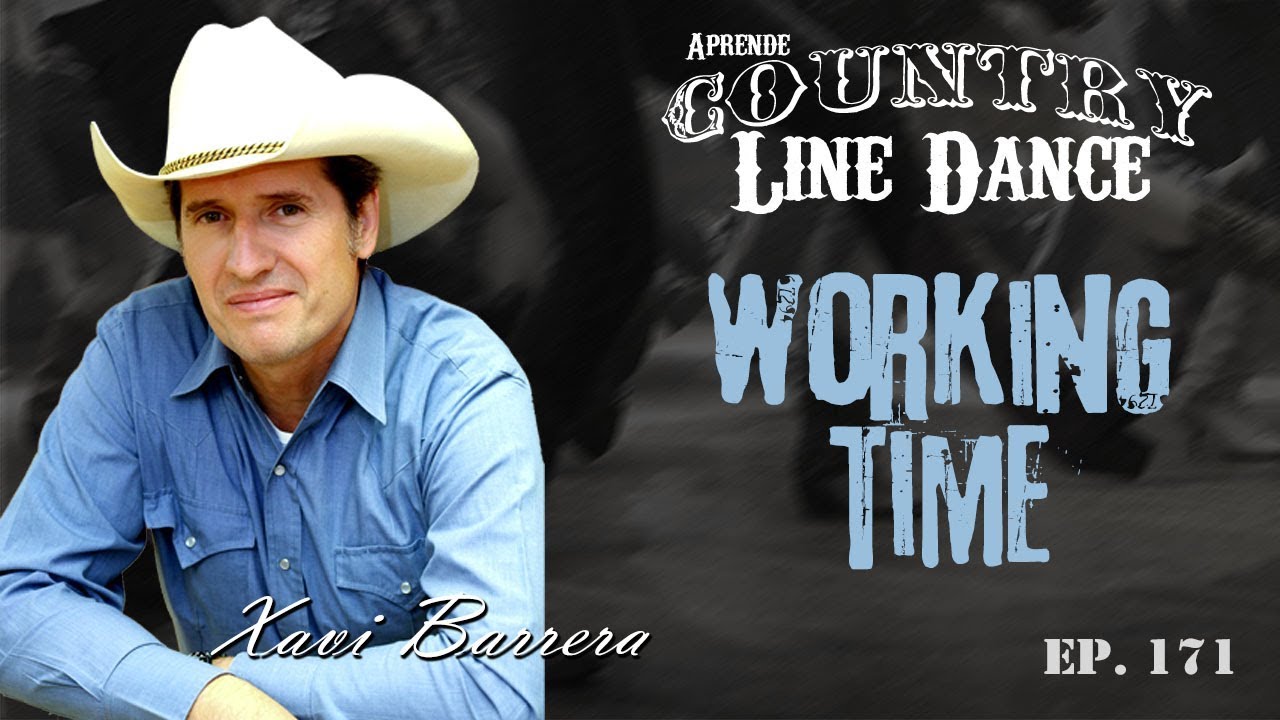 Como bailar WORKING TIME - 32 tiempos Country Line Dance Clase y Baile. Principiantes.
