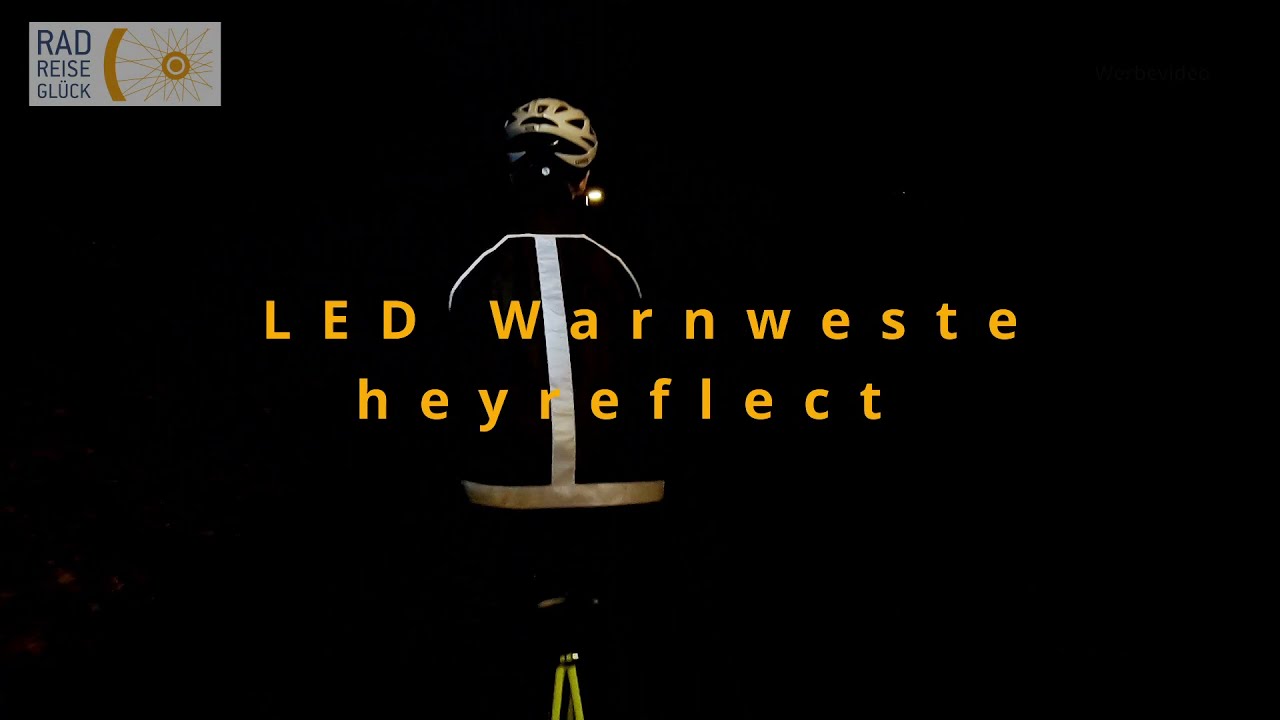 Die heyreflect LED-Warnweste im Praxistest