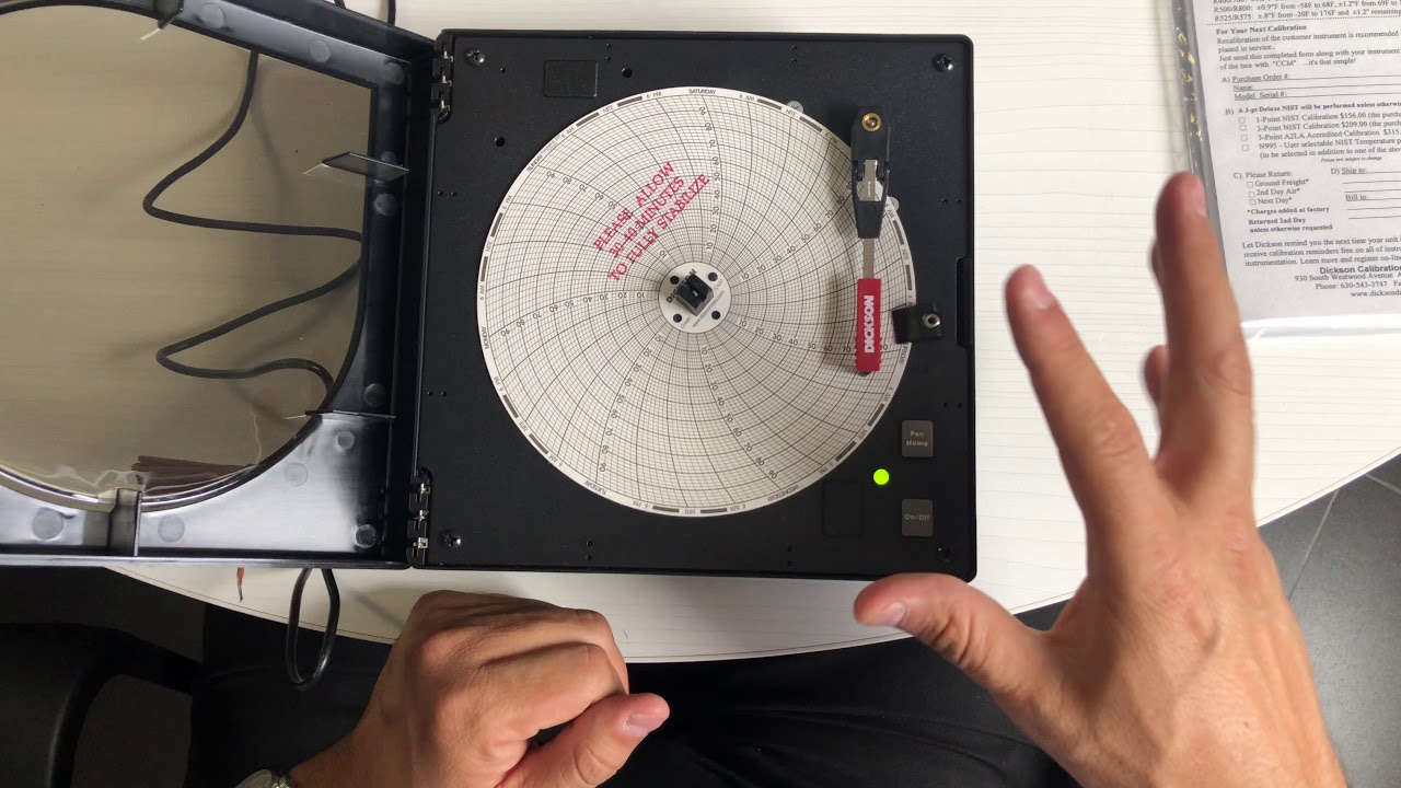 Instalación y puesta en marcha de un graficador DICKSON KT6P1