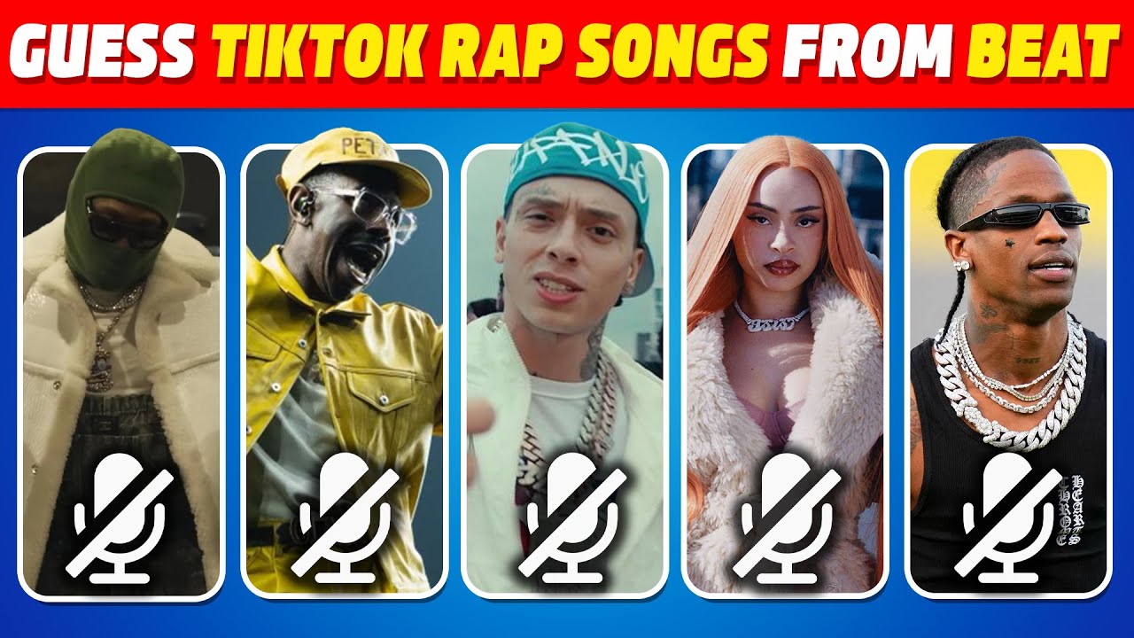 Guess The Rap song from the beat | Tiktok viral songs edition | Rap Songs Quiz 2025