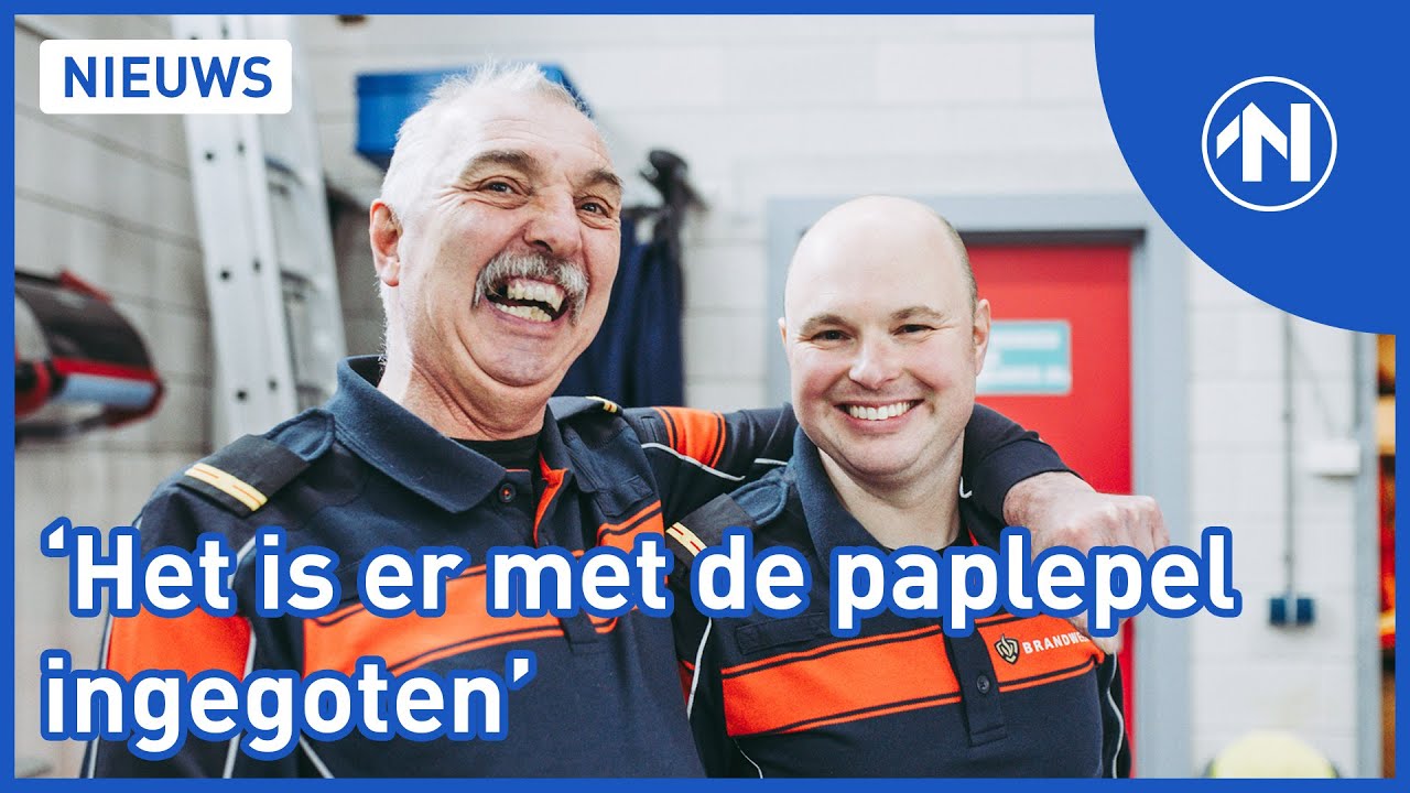 Brandweerman Sander treedt in voetsporen van vader als ploegchef in Finsterwolde
