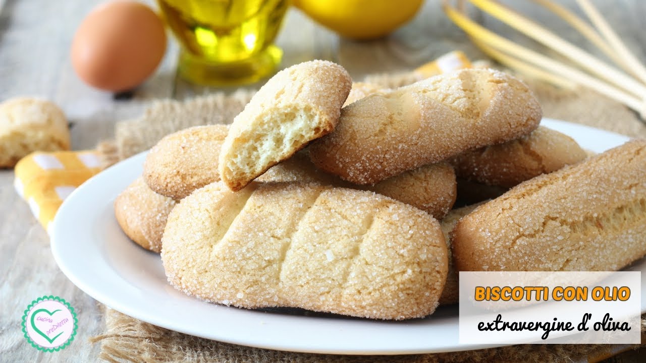 BISCOTTI CON OLIO EXTRAVERGINE D&rsquo;OLIVA mooolto inzupposi