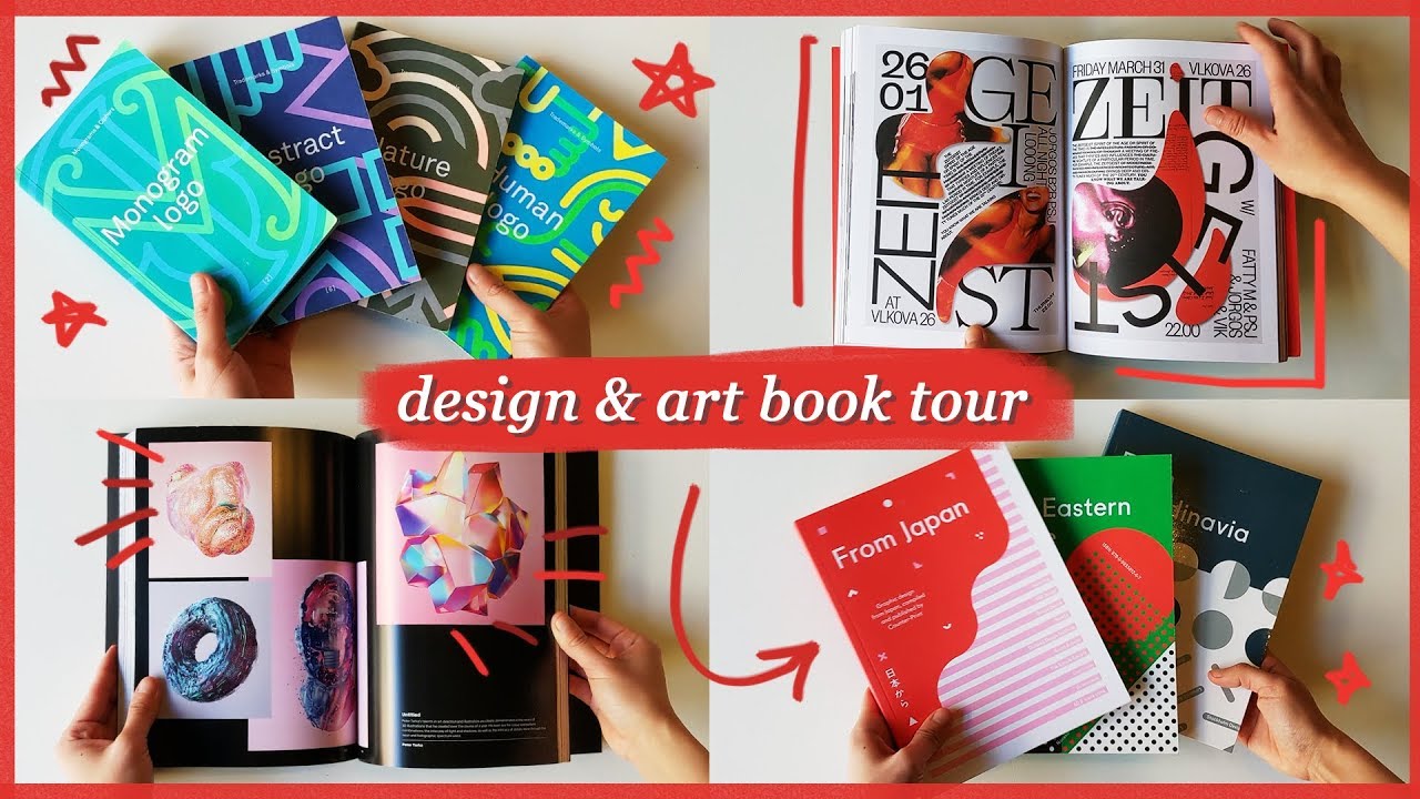🎨 my office bookshelf tour | design & art books 🖼️