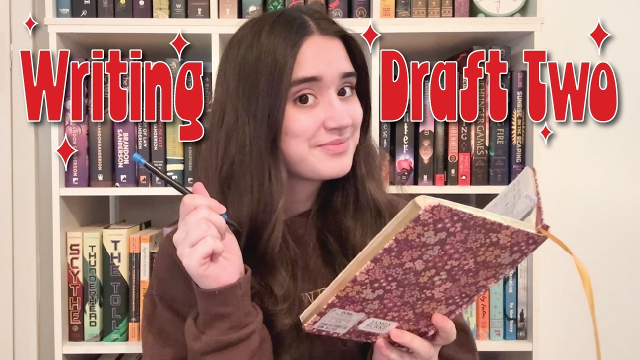 Writing Draft 2 of My Fantasy Novel!🧚‍♀️📚