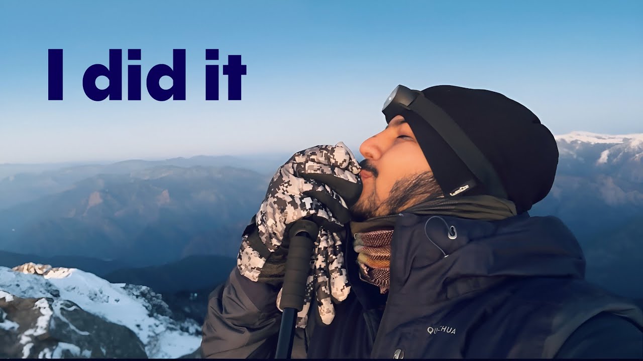 Kedarkantha Snow Trek  -15c 🤯 |  December 2024 : Most famous winter trek in India (Sunrise 😍)